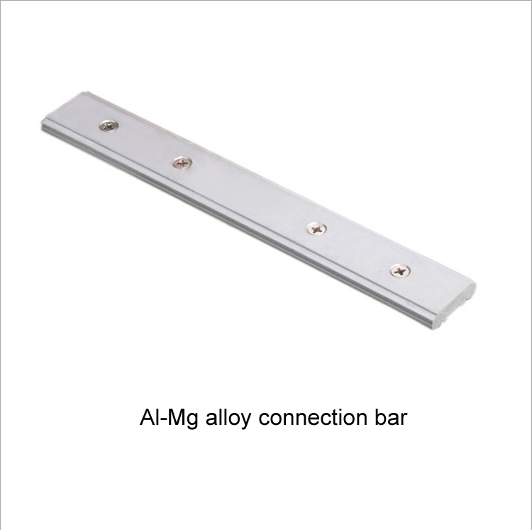 Smart Home Electric Curtain Track System Accessories Aluminum Alloy Inside Connecting Joiner Curtain Track Rail Connector