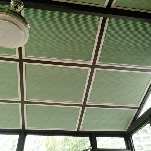 20210321-Honeycomb Skylight Blinds installation case