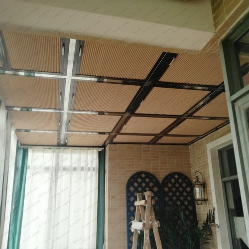 20211018-honeycomb blinds roof installation case