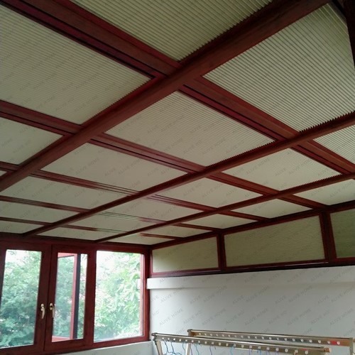 20220220-rail honeycomb blinds installation case