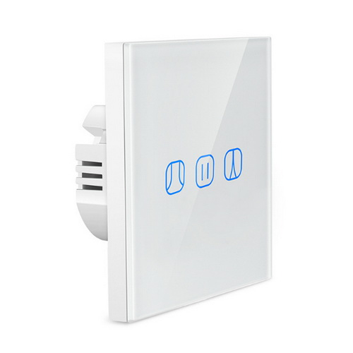 EU UK Hotel Home Electrical Curtain Switches Bot Market White Tuya IFTTT Remote Control  WiFi Smart Curtain Switch