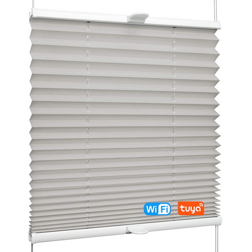 Honeycomb Blind Fabric Cellular WiFi Tuya Remote Control Roller Curtain Electric Motorized Honeycomb Blinds Blackout