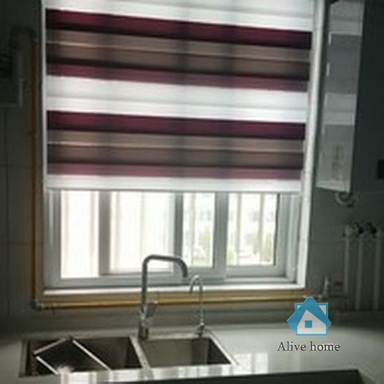 November 14, 2022- Custom Cas Smart Home Zebra Roller Blinds