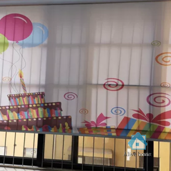 March 6, 2023 Custom size wifi smart child roller blinds show case