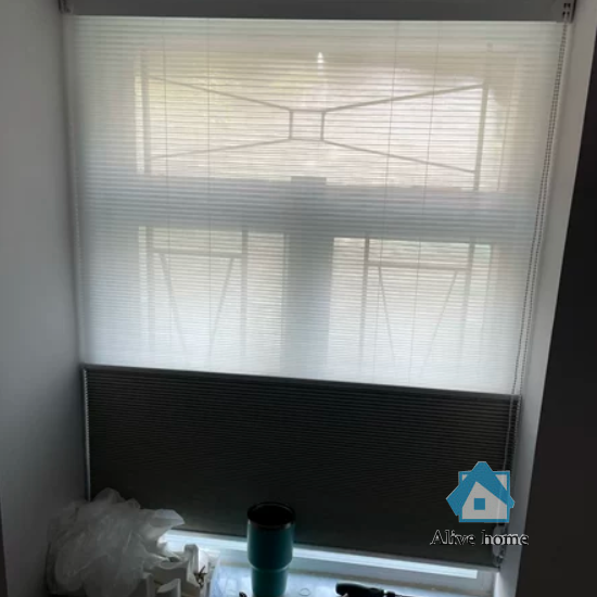 March 18, 2023 Custom wifi smart day night honeycomb blinds